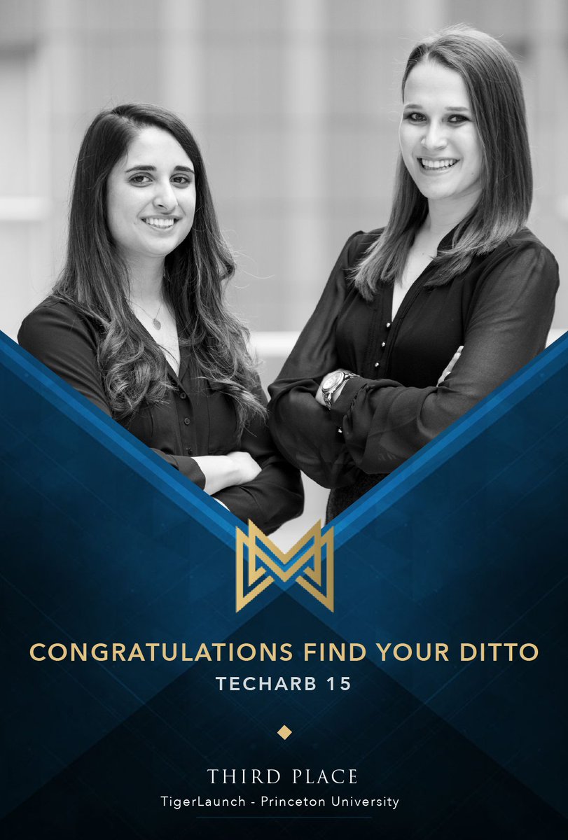 TechArb's tweet photo. Hats off to @findyourditto, for your top finish at @Princeton's #TigerLaunch! https://t.co/9LyKKXdV8G #FounderFriday #FutureFriday #ff https://t.co/TedfuwfNVB