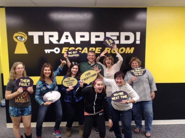 trappedCLE's tweet image. No matter the size of the group, fun is had by all. #trapped #middleburgheights #escaperoom