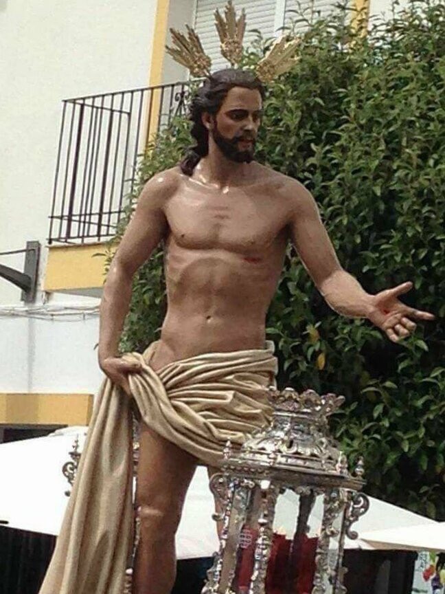 sefipolis's tweet photo. "Venga ya, tíos, devolvedme los pantalones"

Lo que tuvo que aguantar Jesús de los romanos no tiene nombre. https://t.co/AUL8FgnmMg