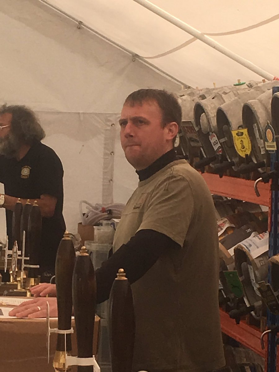 Your very own Jason is here to serve you our 48 fantastic #ales so get yourself down! <a href="/HorsforthHotel/">Horsforth Hotel</a> #Horsforth #DrinkLocal #GreatVolunteer