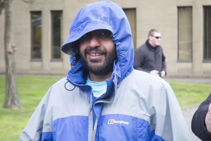 JayMitchinson's tweet photo. UGLY SCENES: 170 charges for sexually exploiting 18 children. Protests outside Yorkshire court as 29 people accused  https://t.co/HGwQUm82gt https://t.co/I6sBTBOD0D