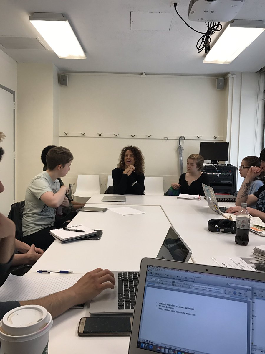 nataliapetrzela's tweet photo. Fascinating guest @NaomiPabst @TheNewSchool on her career start deconstructing Black Studies to academia to... life coach! https://t.co/G2uW282HlR