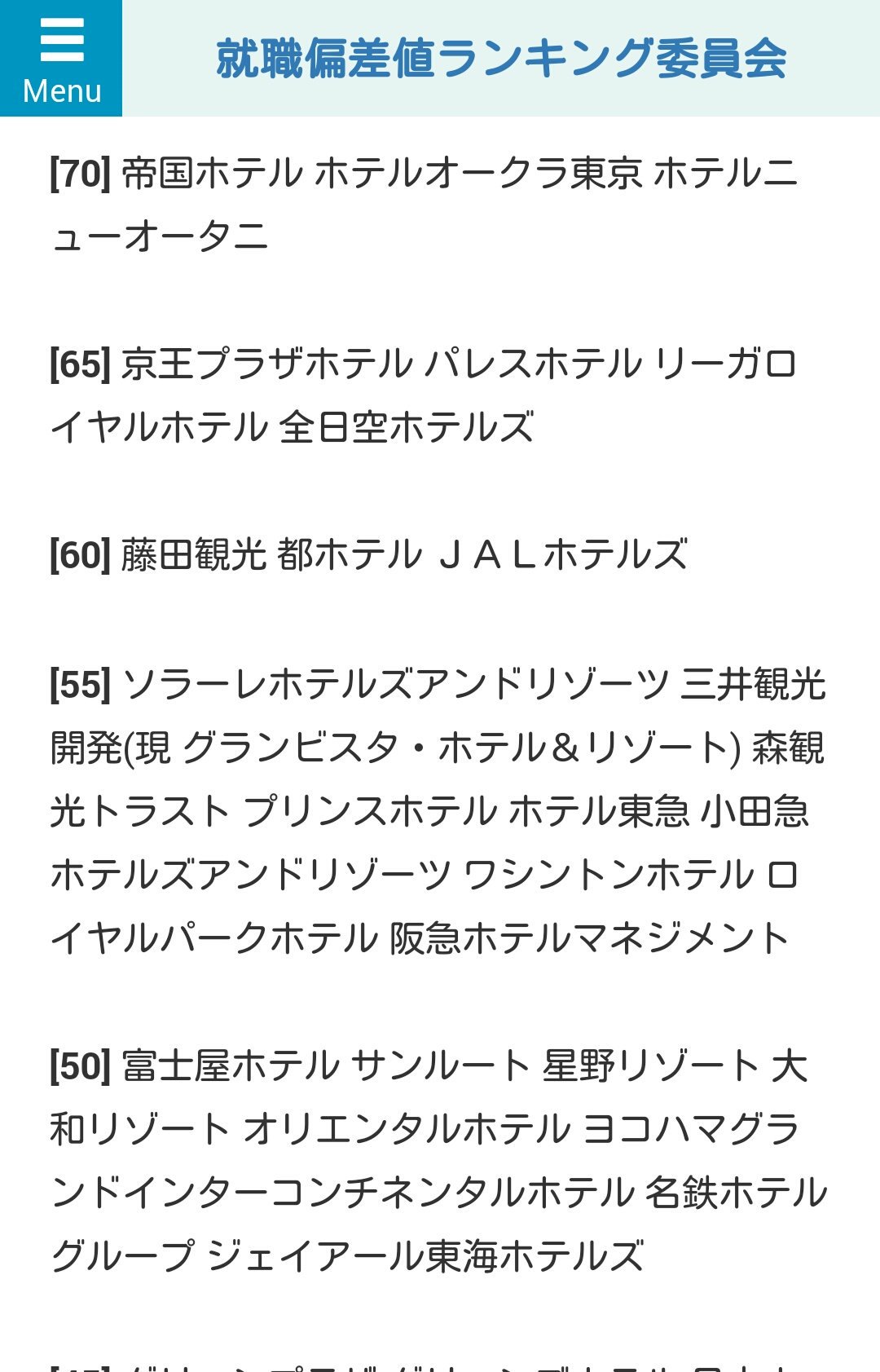 奏 ホテル就職偏差値こんななのね ホテルってくくりでは帝国ホテルとラブホが同じ土俵にいるのジワジワくるけども 奏 ホテル就職偏差値こんななのね ホテルってくくりでは帝国ホテルとラブホが同じ土俵にいるのジワジワくるけども