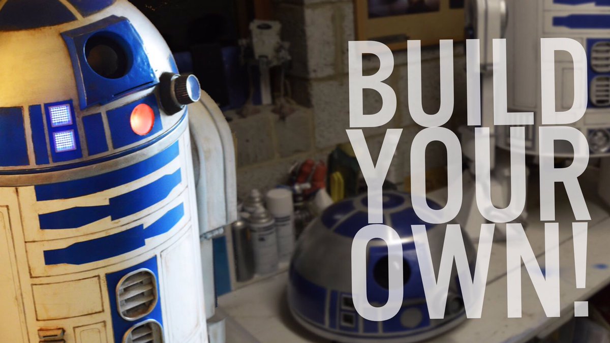 JCulley3D's tweet photo. Wanna build a droid? #SWCO #R2D2 #droidbuilder #diy #buildyourownR2D2 https://t.co/9B7QyYVsNL https://t.co/rvOnvmKq6e