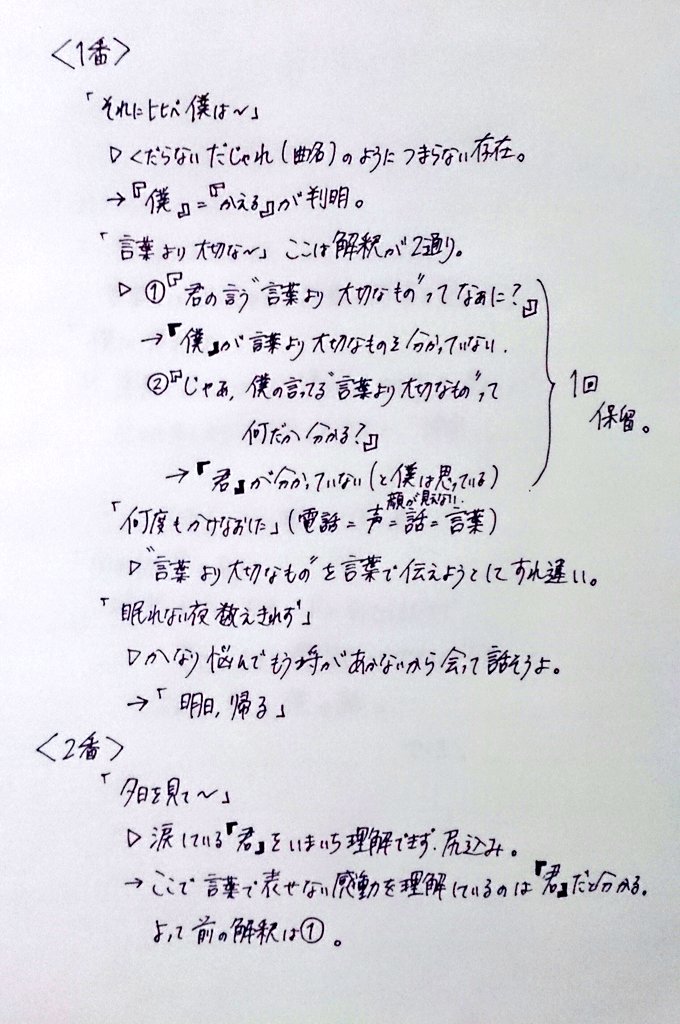 一人岩沢曲妄想会議 Twitter