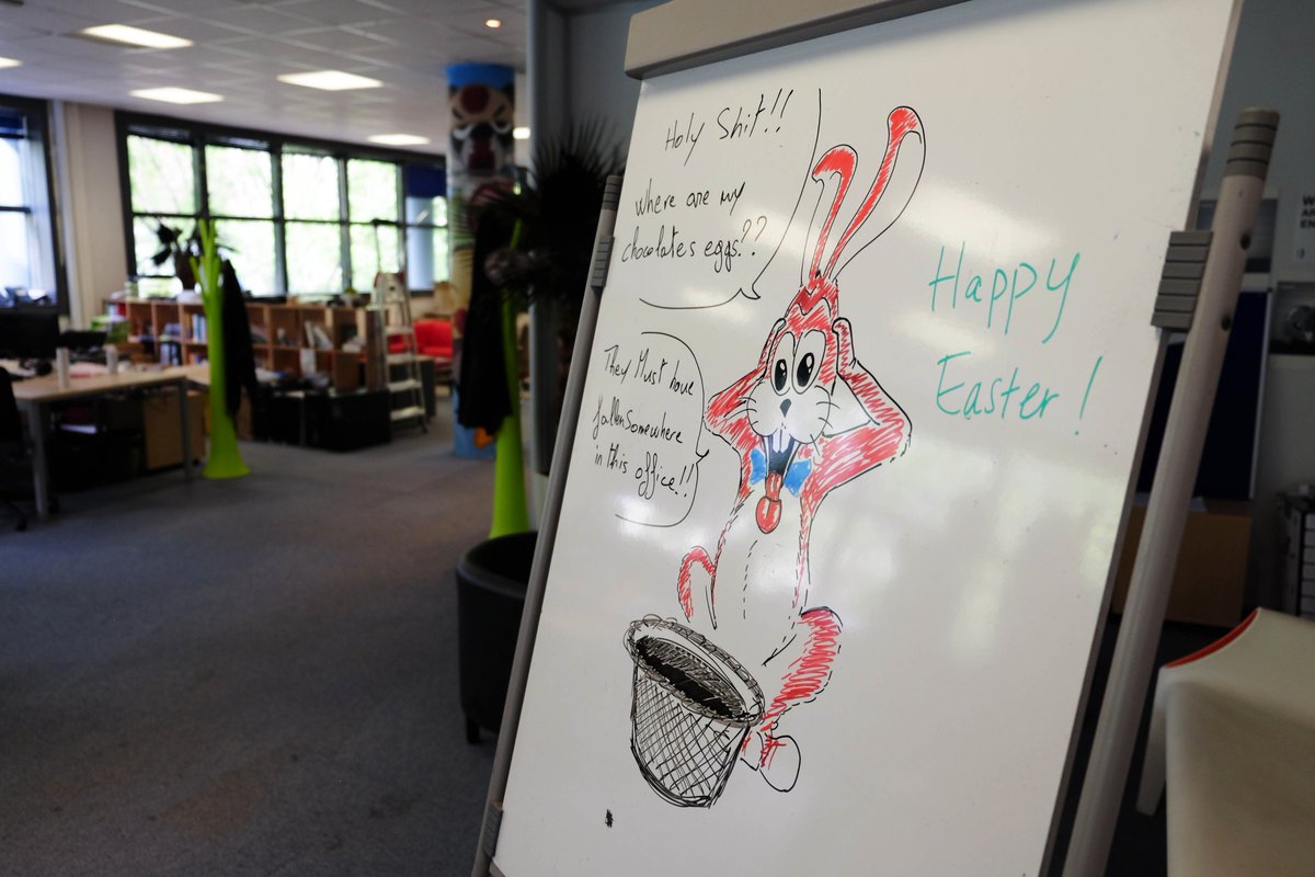 AdaptiveBee's tweet image. Easter egg hunt in the Hive! 🐝🐇🍫 #HappyEasterWeekend #ChocolateOverdose