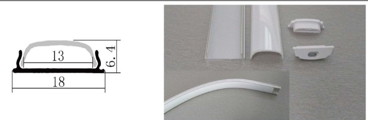 Ray_Ledlight's tweet image. Bendable aluminum profile for Led strips!