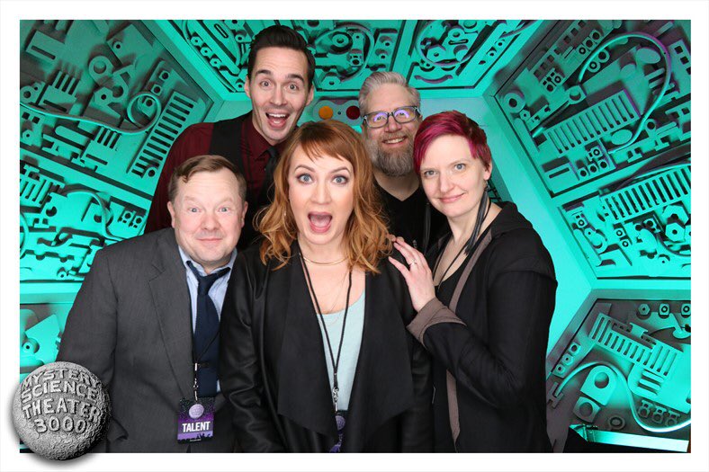 Rebecca Hanson On Twitter We Finally Got Movie Sign Hope Y All Are Enjoying The New Season Of Mst3k On Netflix Today This Weekend Gypsy Synthia Bonehead Https T Co Wktcswnqfm