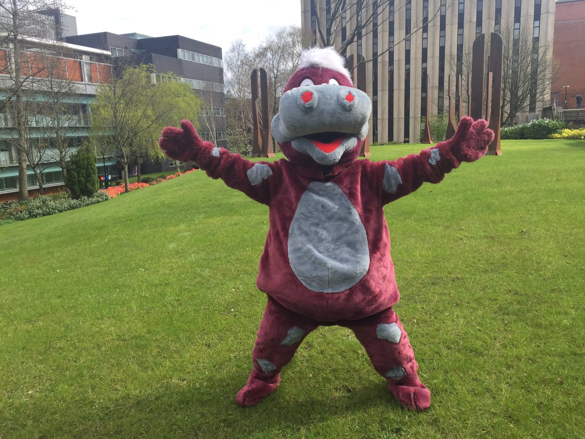 UniStrathclyde's tweet photo. Look out for #strathosaurus next week @UniStrathLibIT for some goodies to get you through your exams! https://t.co/GJgSMOTTjY