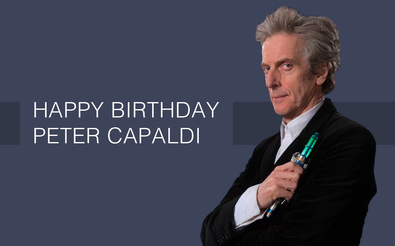 Happy birthday to the Twelfth Doctor himself, Peter Capaldi, from everyone at The Gallifrey Times!  