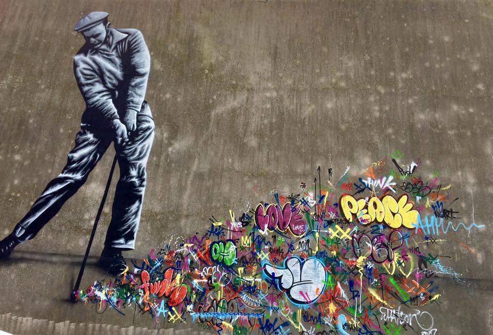 Check out some of the amazing art work from <a href="/nuartaberdeen/">Nuart Aberdeen</a> - have you seen any yet? #OutForTheWeekend