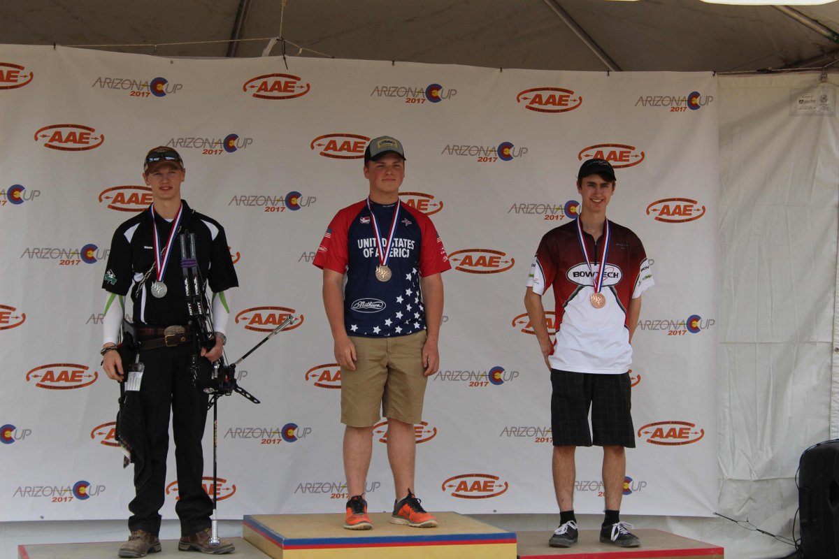 BowtechArchery's tweet photo. Congrats to #TeamBowtech's Braden Henricksen on his 3rd place finish at the Arizona Cup in the Junior Compound division. #fanatic3 https://t.co/WDpYUGdCGt