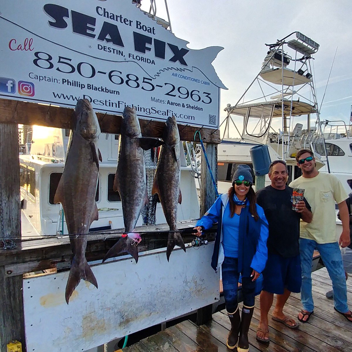 Sara_Salt_'s tweet photo. Happy #GoodFriday! @RealSaltLife @PelagicGear #cobia #FridayFeeling #lovefl https://t.co/KAmieUkLgf