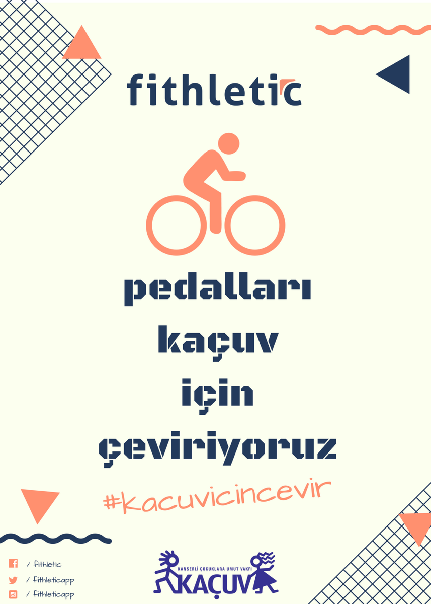 fithleticapp's tweet photo. CrowdUp'ta pedalları KAÇUV için çeviriyoruz! Senide Kanserli Çocuklara Umut Vakfı için kalori yakmaya standımıza bekliyoruz.
#kacuvicincevir https://t.co/uUGsqm6uOb