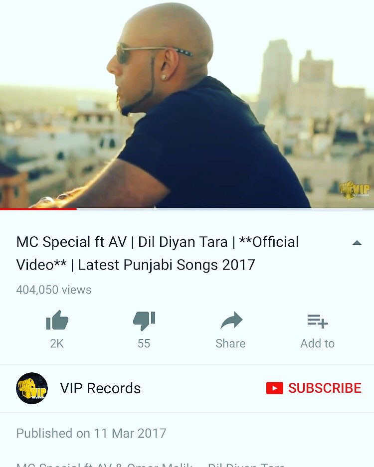 mcspecial's tweet image. Been a month since #DilDiyanTara was released. Thank you so much for the love and comments. Video has reached over 400K legit views.