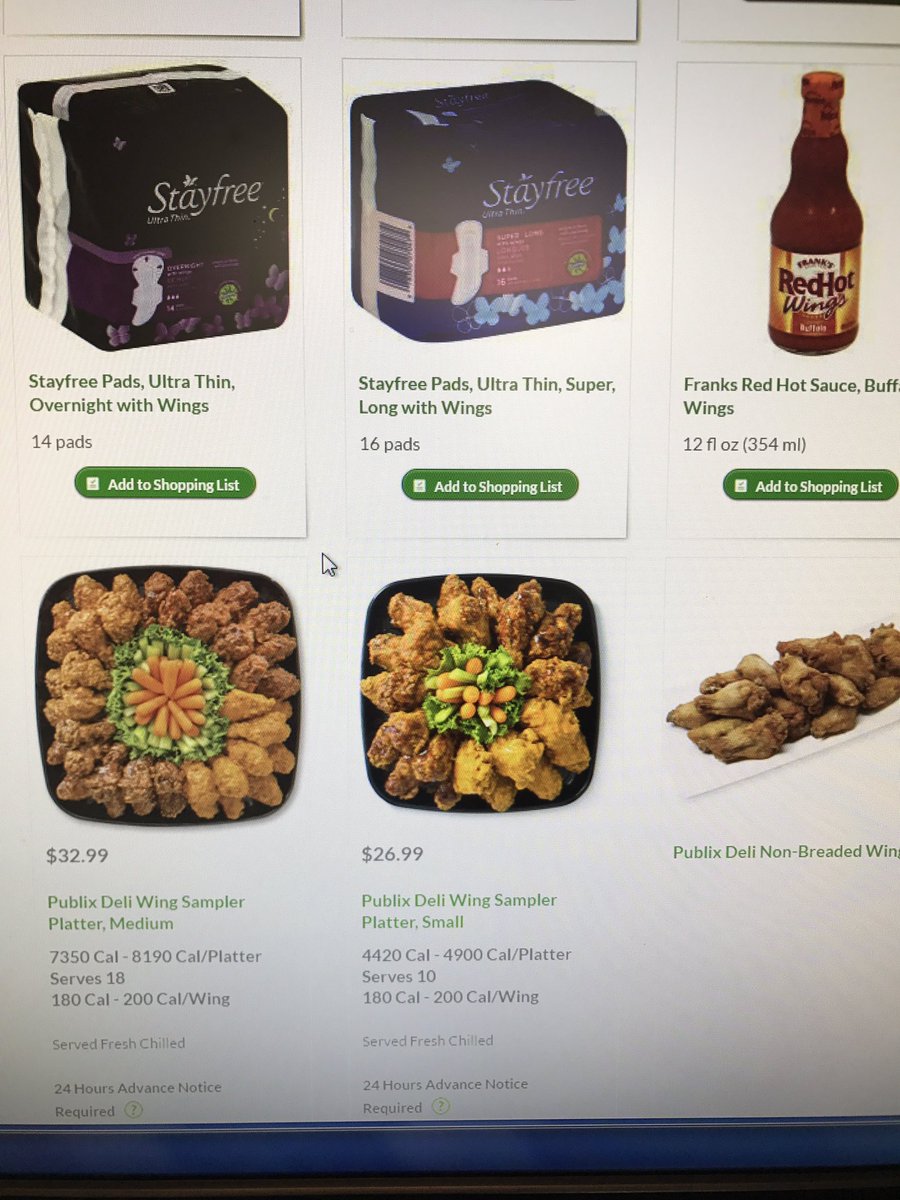 germytweets's tweet photo. Be careful when searching for #wings at Publix online @safeyesapp https://t.co/3uD3j0MMCs