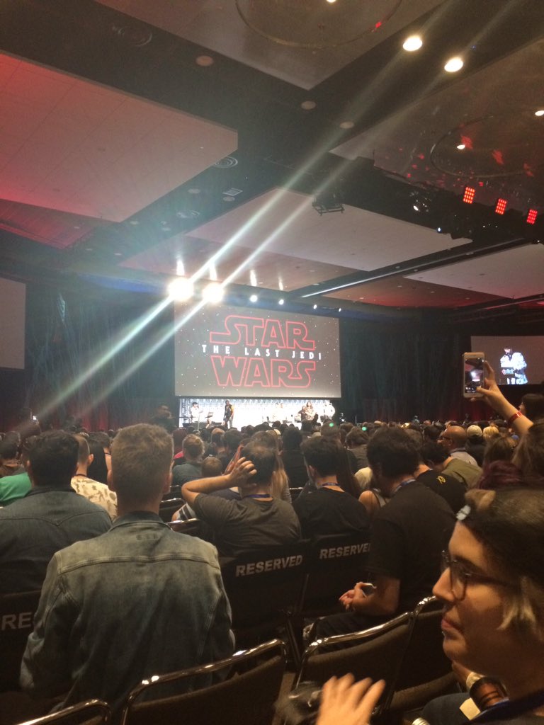 Día 2 en #starwarscelebrationorlando 💪🏻💪🏻 #losúltimosJedi