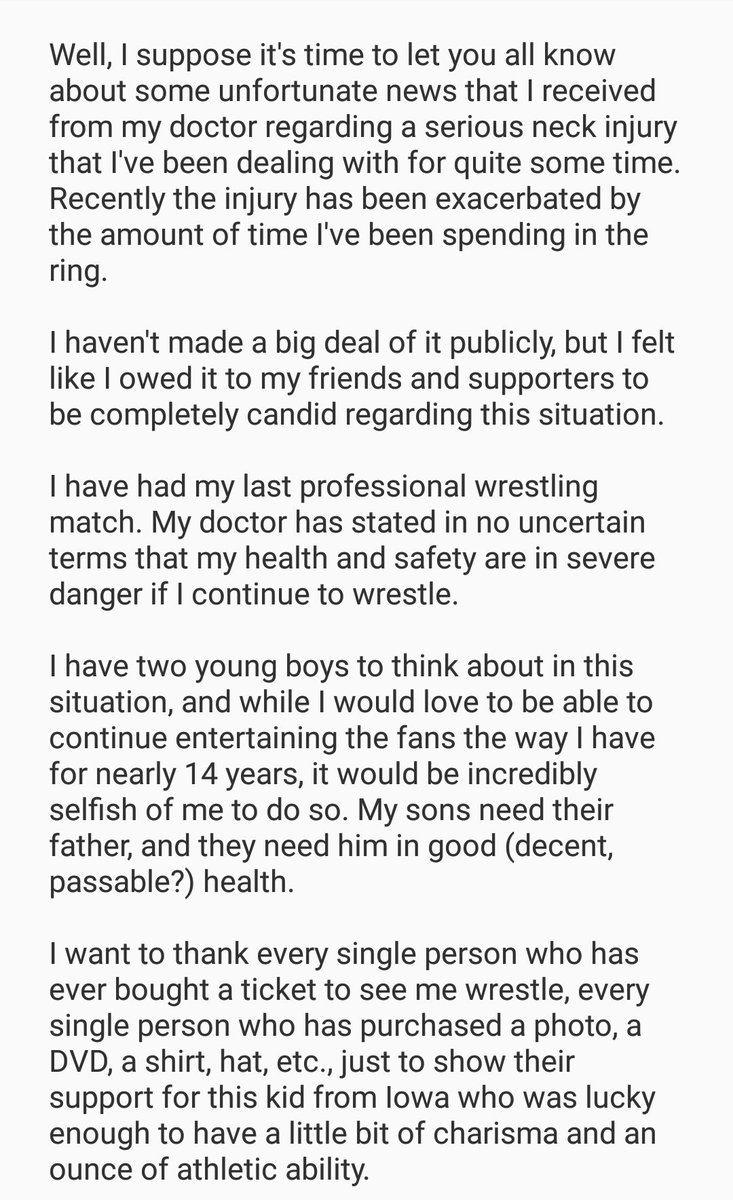 MBrave13's tweet image. It&apos;s been fun, but everything comes to an end. Farewell, friends. ✌️