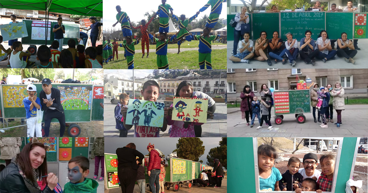 mobileschool's tweet photo. Our partners put streetchildren in the spotlight by organising fun activities: discussion forum, special #mobileschool sessions  #OurTime17 https://t.co/swPmGoM52P