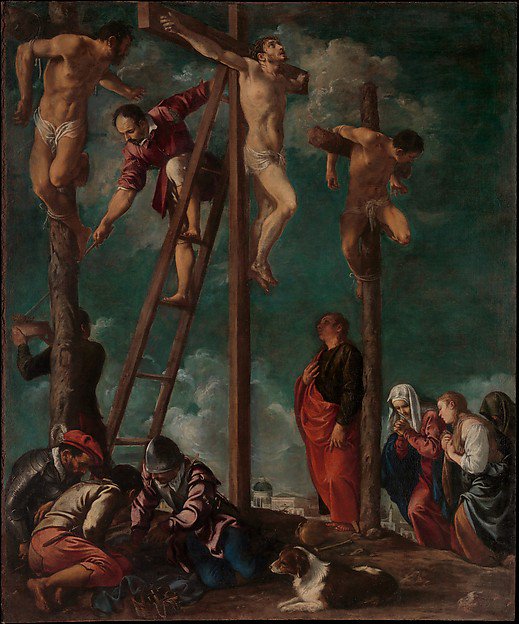 keegzzz's tweet photo. The #JesusAbs in this one are lacking but there's a dog so.
“The Crucifixion” by Pedro Orrente (Spanish, Murcia 1580–1645 Valencia) https://t.co/DIpXNE1gG0