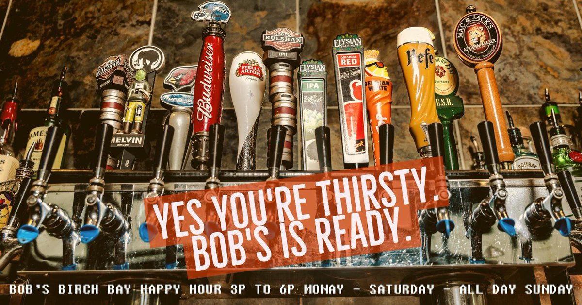 BirchBayBobs's tweet photo. New taps rotating in, great appetizers and happy hour! See you here! https://t.co/GsgXV074ow
