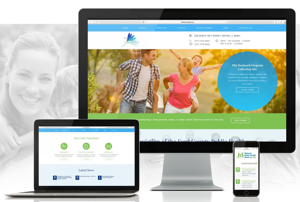 cuwebdesign's tweet image. The Ford County Public Health Dept. wanted a fresh look &amp;amp; a better content management solution. Editor Delivered.
tinyurl.com/lnc2mhe