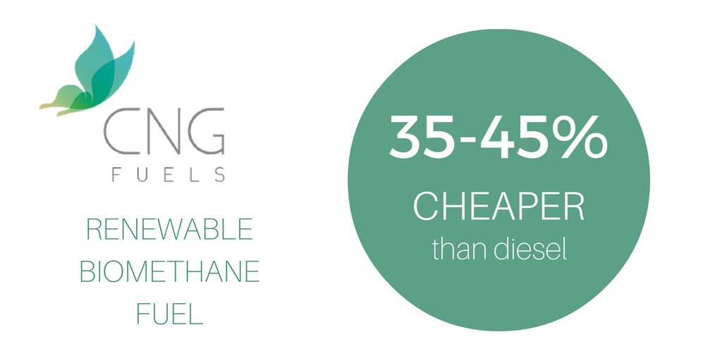 Insight_Fuel's tweet image. #Renewable #biomethane #CNG is the most cost-effective and lowest carbon alternative to diesel for #HGVs… hubs.ly/H06-GkR0
