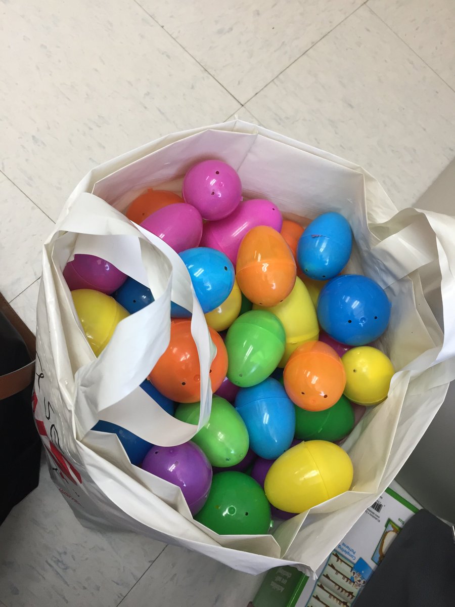 86 #Eastereggs later, our Easter egg hunt is ready to begin! #aba #eggs #candy #TGIF
