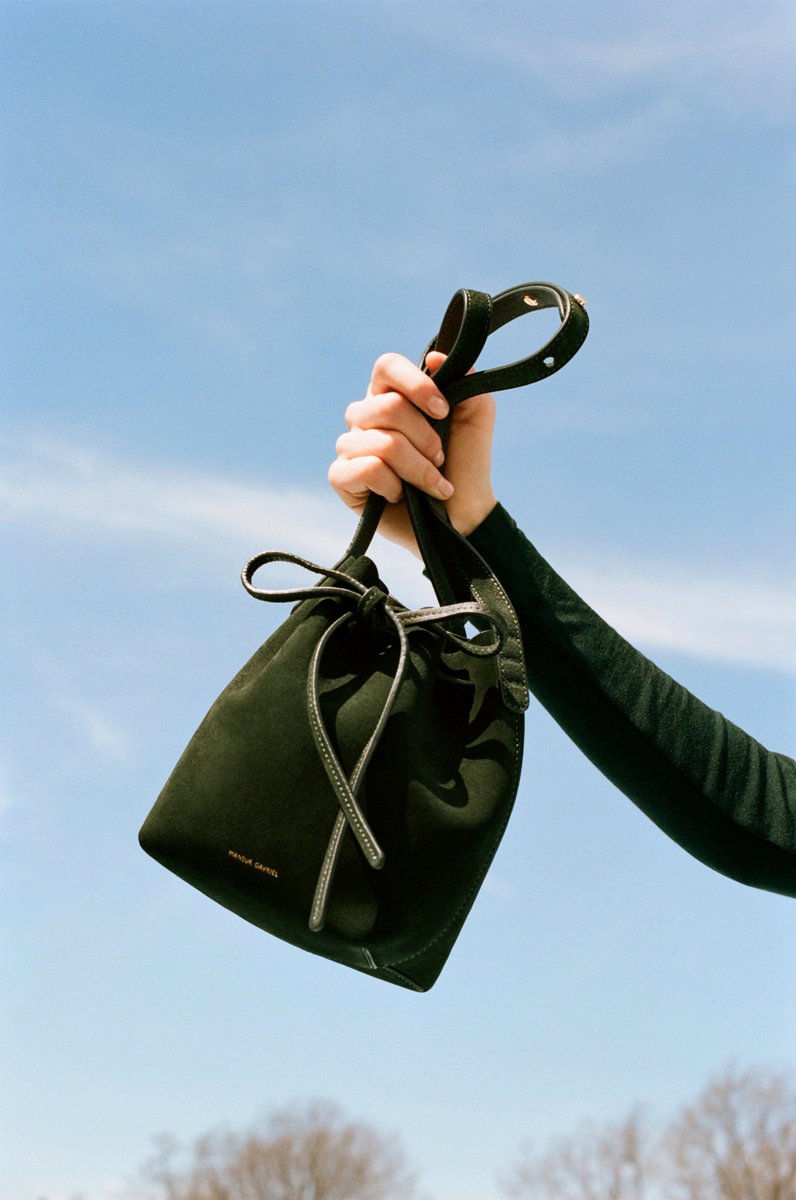 MOSS SUEDE ❤️ AVAILABLE NOW, EXCLUSIVE TO MANSURGAVRIEL.COM &amp; OUR NYC STORE