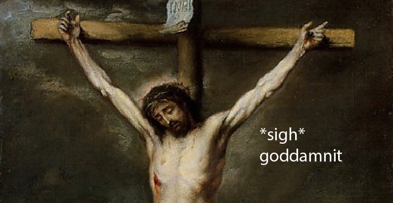 mad_magdalene's tweet photo. When you're having a bad day, but it's #GoodFriday https://t.co/F9kJmdlM8C