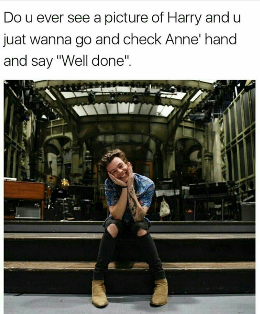 Alina_STYLES_94's tweet image. Вы когда-либо видели фотографию Гарри,после просмотра которой хотелось подойти к Энн,пожать ей руку и сказать:"Хорошо сделано"
#HarryStyles
