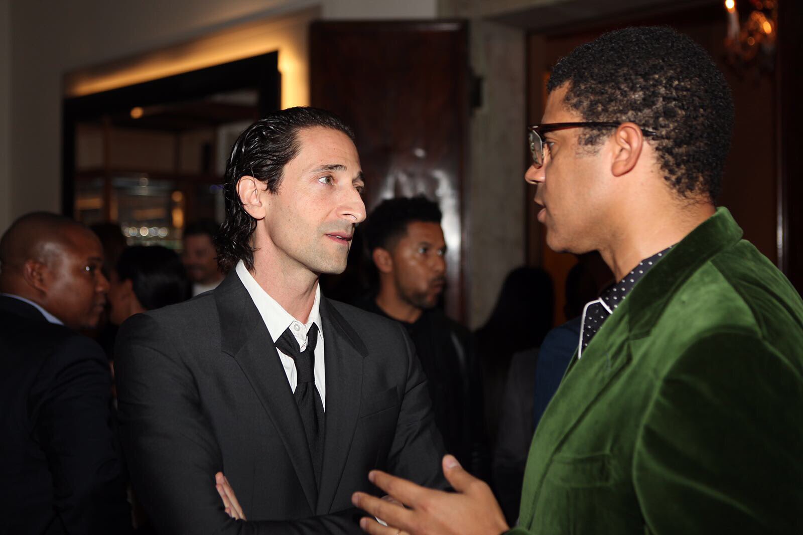 Adrien Brody, great actor, painter and friend. 
Happy birthday bro.  
