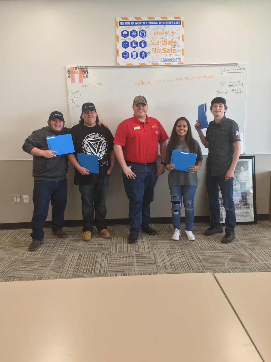 CVTechCV360's tweet photo. Congrats! Nathan Thompson, Cameron Wilkerson, Daphne Millspaugh, &amp; Trey McKeel have all finished CV360. #the6505 #cv360 #cvtech https://t.co/cAYCWveh5w
