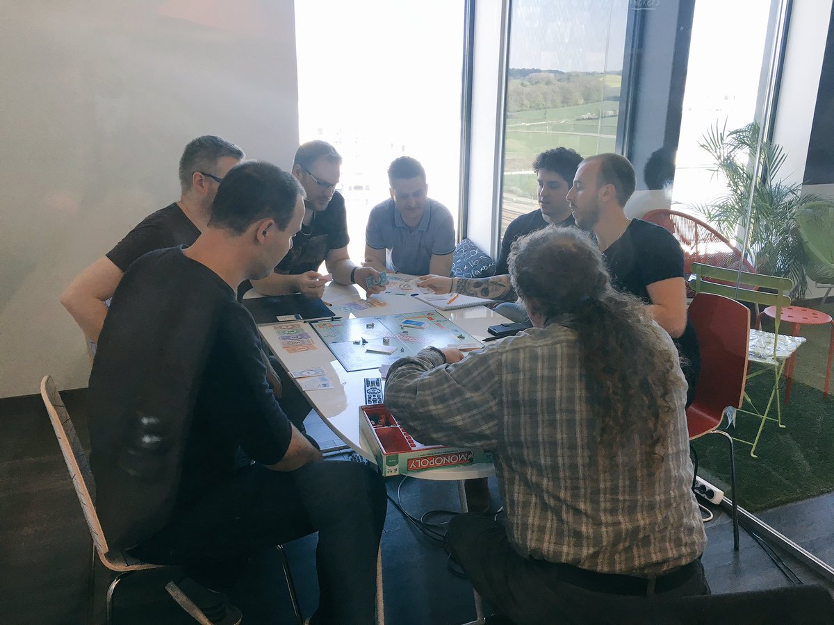 GennaElvin's tweet image. Communication is so important in building a strong team. At #tadaweb we provide our team with #english lessons (with a bit of #manopoly)