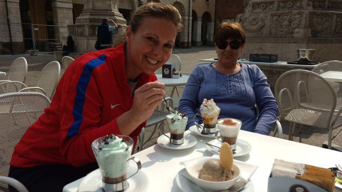 Staff Break in Vicenza