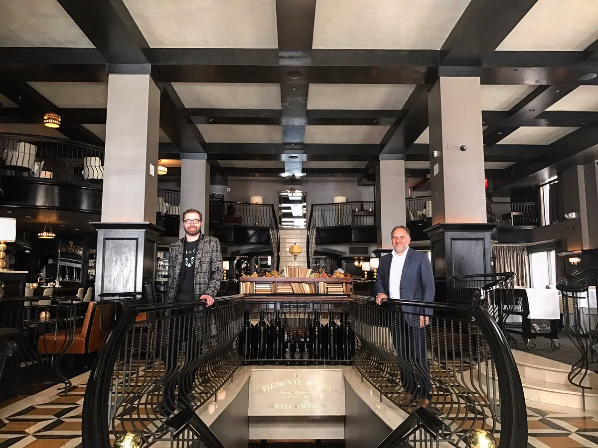 <a href="/DelPosto/">Del Posto</a> private tour with the inimitable Cesare Bianchini from Orvieto, Umbria.  📷 by @amandakenny
#delposto #italian #finedining #elegant