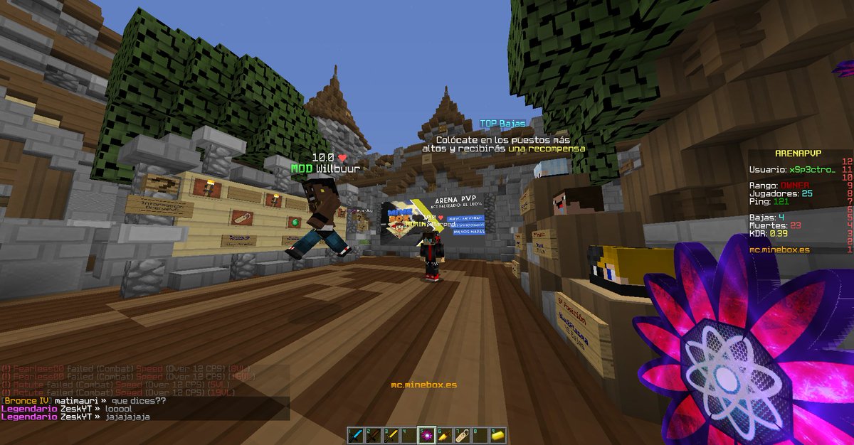 MineBoxNetwork's tweet image. ✅ARENA PVP ✅ Hemos actualizado por completo el servidor.

Nuevos Mapas
Nuevo AntiCheat
Reduccion del Lag

¡A que esperas!☑️