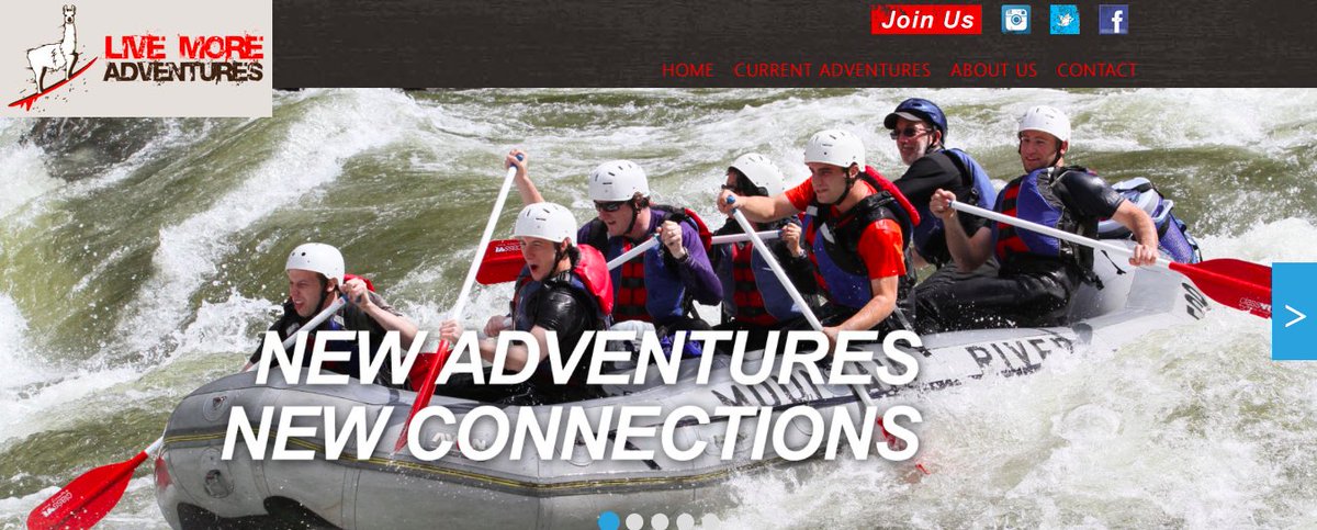 Great connecting with <a href="/LiveMoreAdv/">Live More Adventures</a> – guided #rafting #hiking #yoga and #paintball trips in #NewYork and beyond. #exploremore #escapethecity