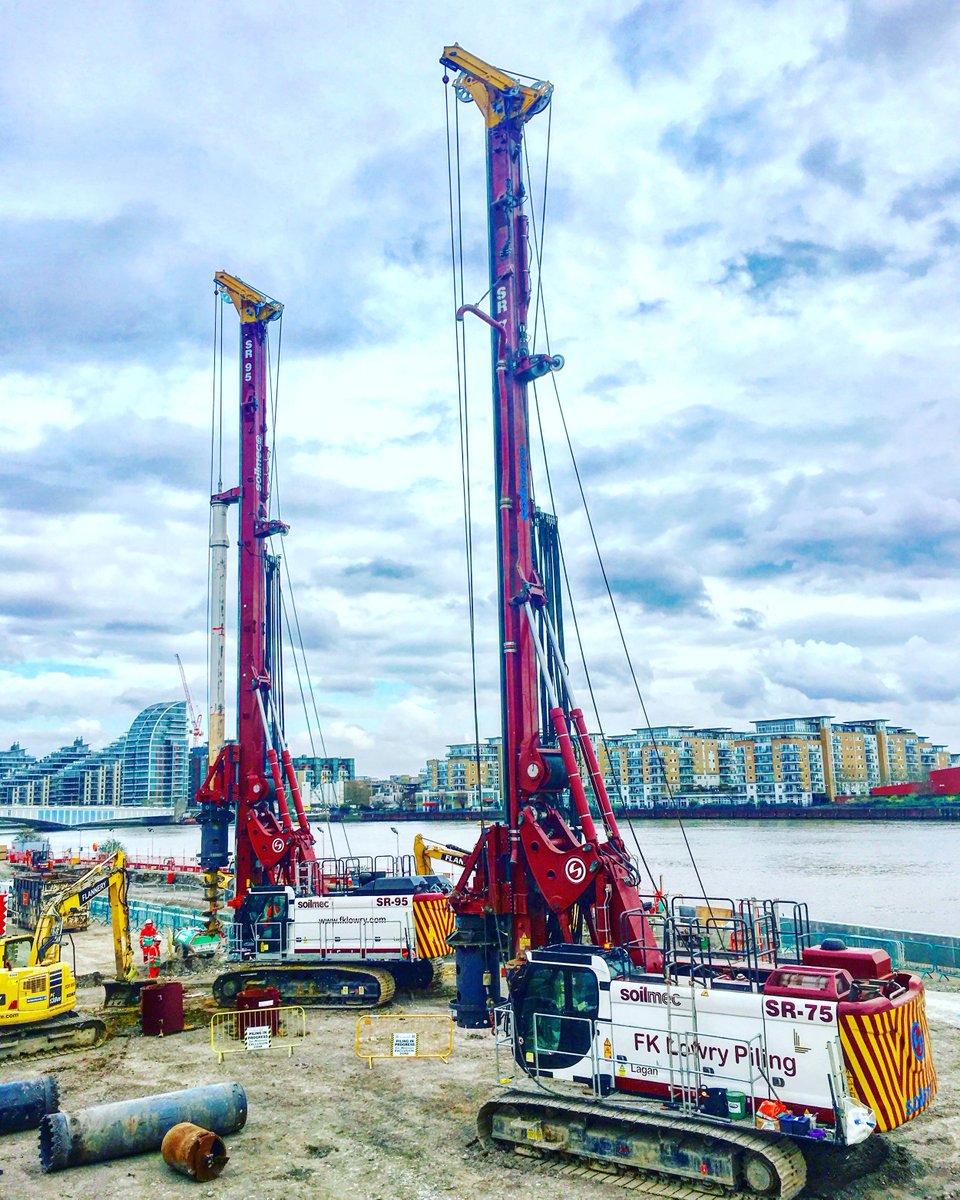 Pic of the week...FK Lowry Piling Ltd #construction <a href="/SoilmecSpa/">Soilmec</a>