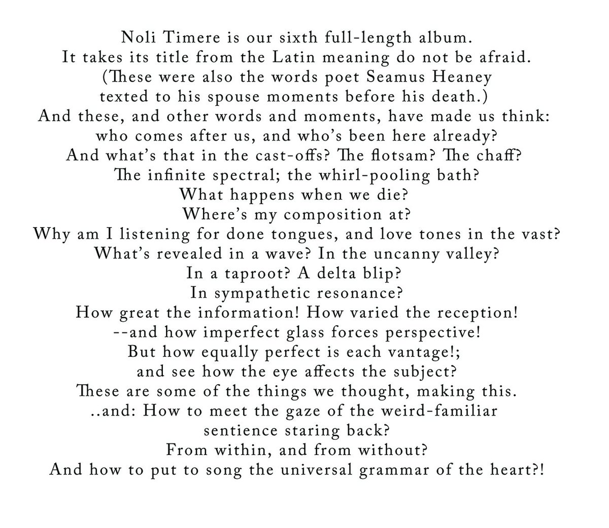 _C_and_D_'s tweet image. Noli Timere is out today. 10 songs, 10 lyric videos:
…nstructionanddestruction.bandcamp.com/album/noli-tim…
youtube.com/channel/UCmy7Q…
vimeo.com/candd
#nolitimere
