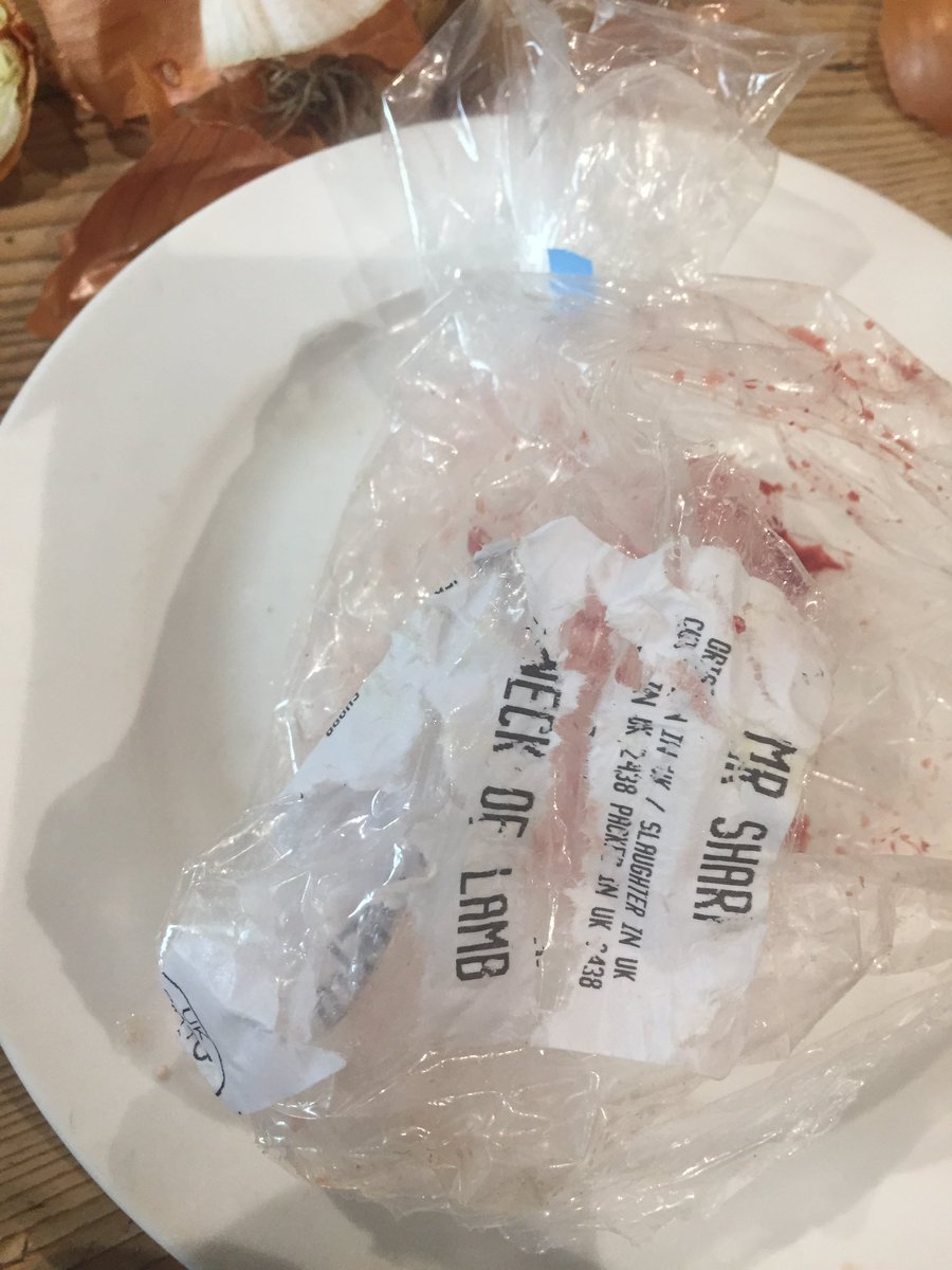 Sharpr1966's tweet image. It doesn't have to be leg of lamb this Oestre weekend. Lamb hot pot. Neck chops. Herdwick hogg. Tasty.