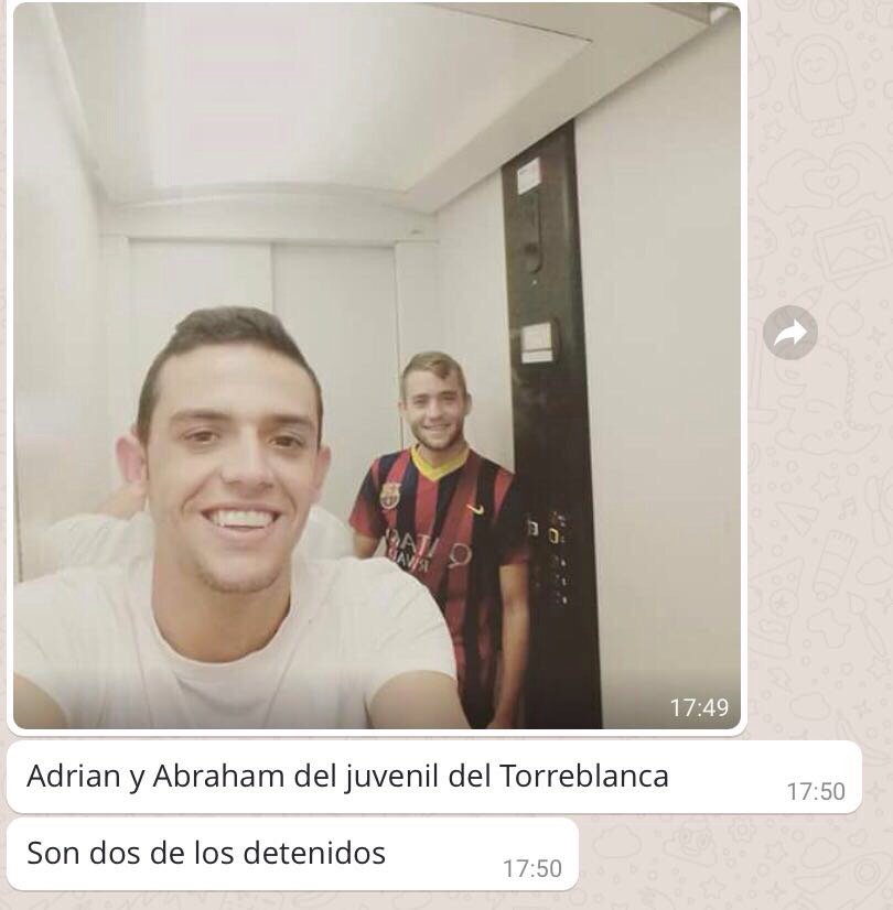 mou_pedro's tweet photo. Dos de los detenidos por los incidentes de la #madruga de #sevilla #semanasanta 
Difusión máxima. https://t.co/lEBwt8egzx
