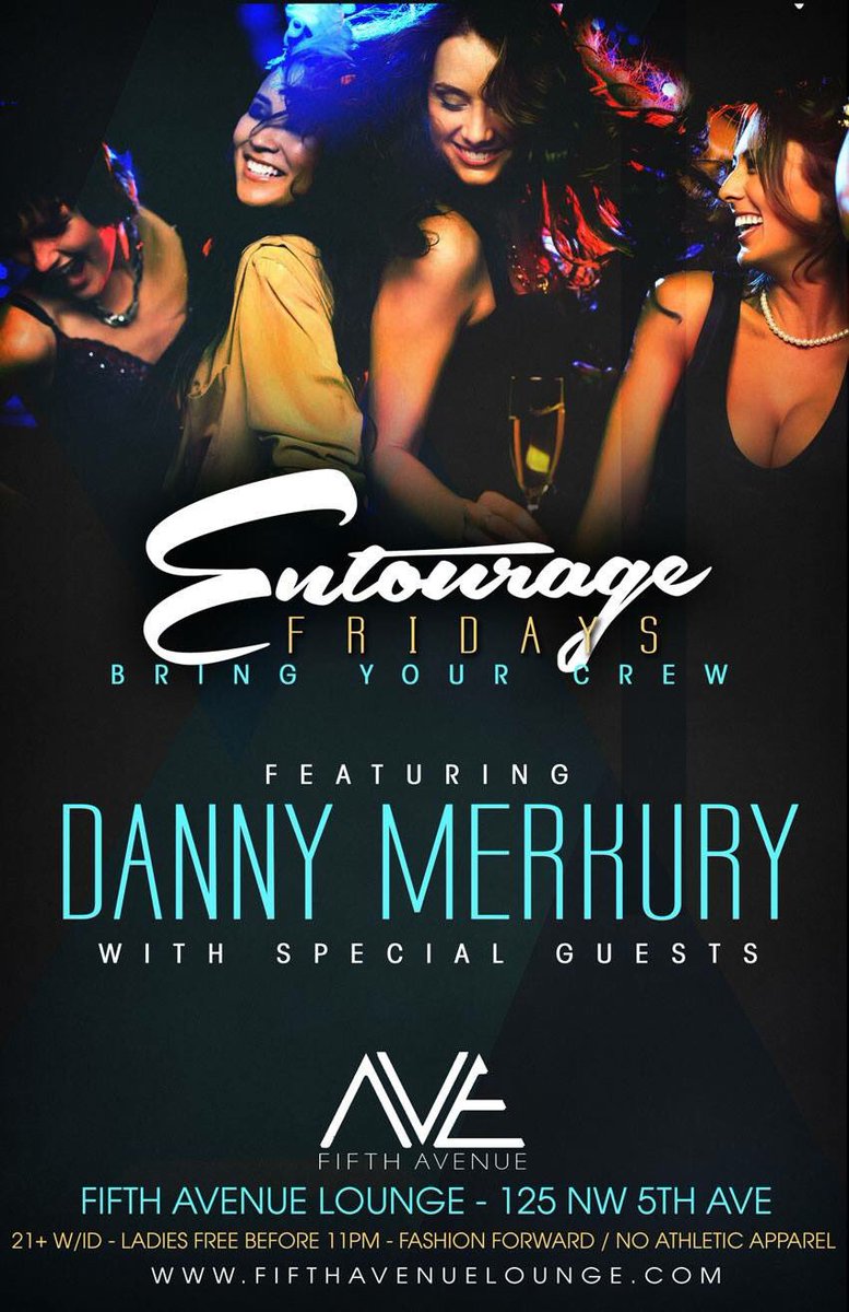 5thAvenueLounge's tweet image. Entourage Friday w/ @DannyMerkury Groups of 6 or more could WIN FREE VIP 125 NW 5th Ave TEXT 503.487.3005
#entouragefridays #vipinpdx