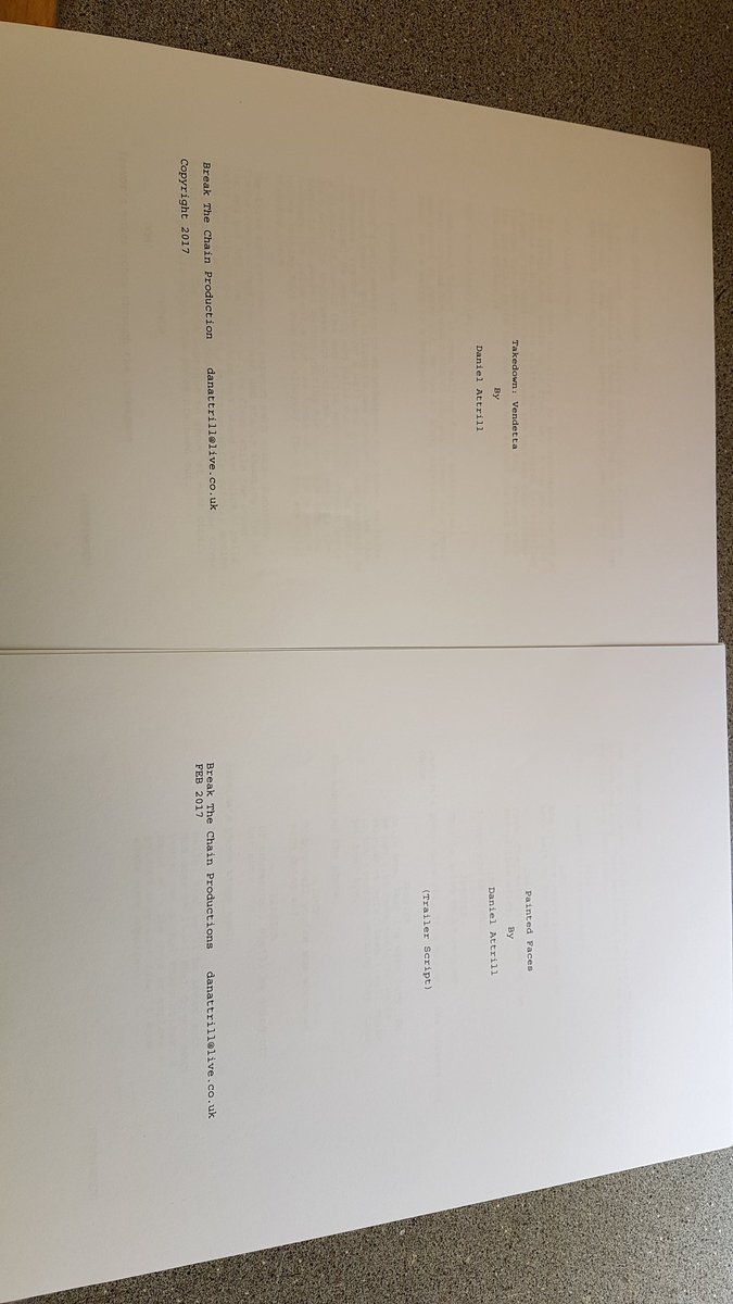 MrDanielAttrill's tweet image. The next two scripts that I will be directing #scripta #director #shortfilm #featurefilm #ukfilm #SupportIndieFilm
