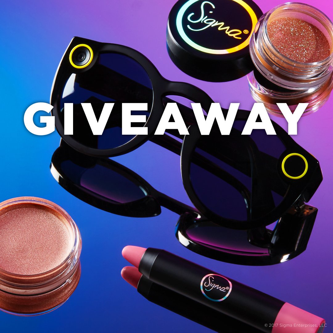 SigmaBeauty's tweet photo. How to Win: Follow us on Snapchat (@sigmabeauty) and send us a festival inspired snap with #SigmaFest. ✨ Good luck, beauties! https://t.co/phYfsKMadf