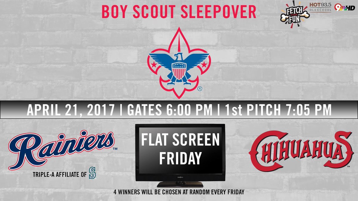epchihuahuas's tweet photo. Come out to the ballpark next Friday for a chance to win 1 of 4 flat screens!
🎟 https://t.co/U16GA1Hzrw
#FetchTheFun #FlatScreenFriday📺 https://t.co/3tKO0uRblN
