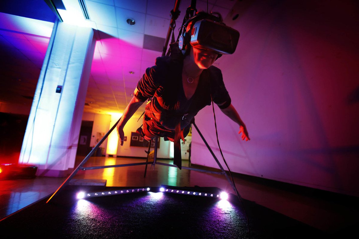 RtoVR's tweet photo. Flying in VR: How Mindride’s Airflow Takes Immersion to the Next Level https://t.co/6pZ0rUTF5E @MindrideLLC @therealXXXY https://t.co/KOv71X7chi