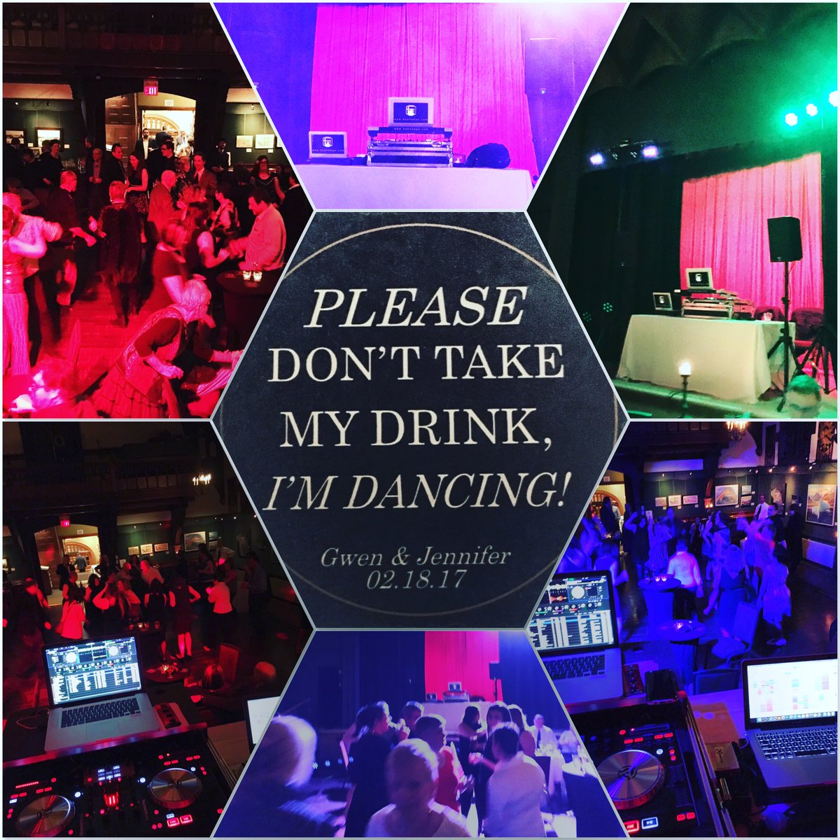 koolpicx's tweet photo. #Kooltempo #torontowedding #packeddancefloor #djsetup #dancelights #giglog #koolpicx #toronto #wedding #photobooth #dancing #donttakemydrink https://t.co/aIaM41a2fl