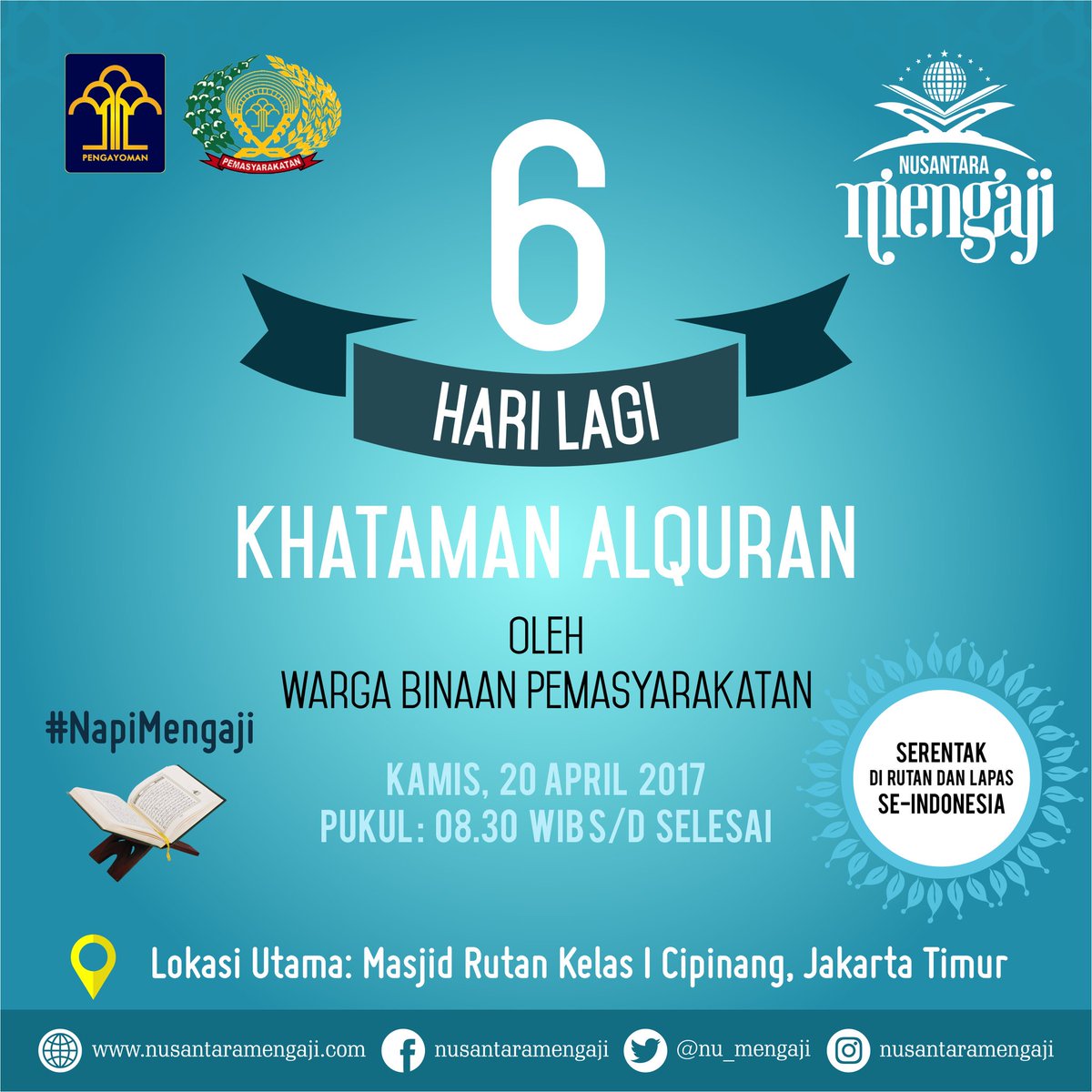 6 hari lagi #NapiMengaji