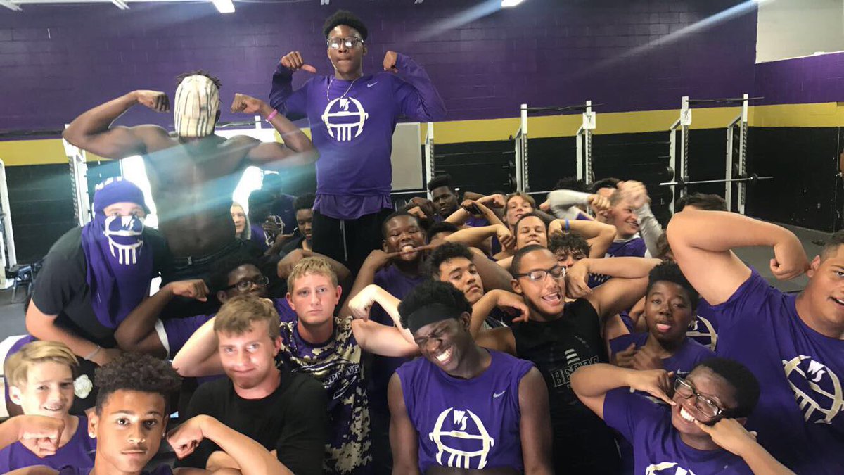 WSHS football tweet media